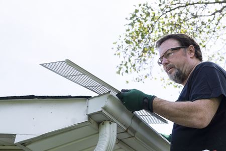 Gutter Guard Cover Install